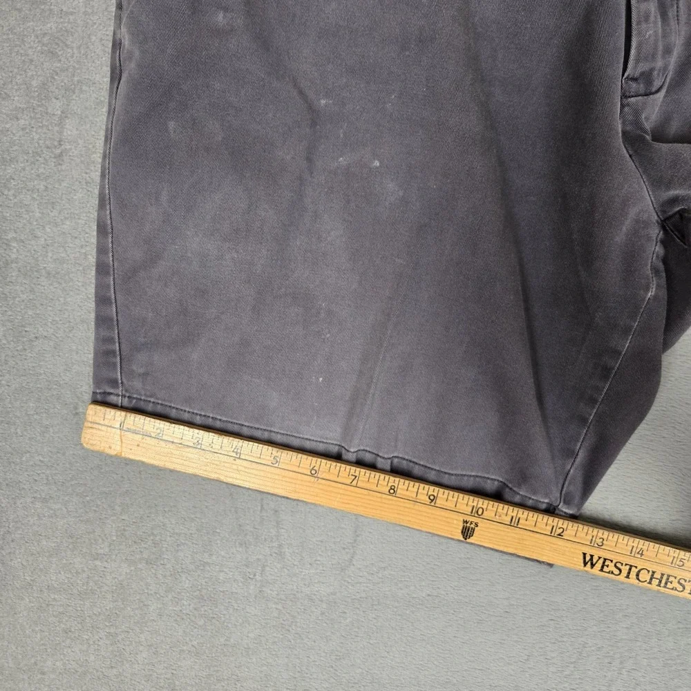 Vintage Polo Ralph Lauren Prospect Shorts Mens 40 Chino Cotton Twill Blue Faded